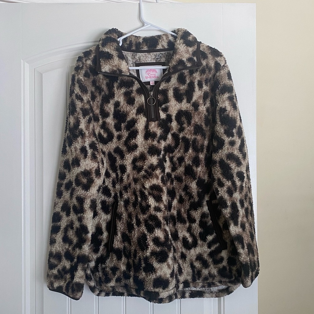 Sherpa Leopard Print - image 1